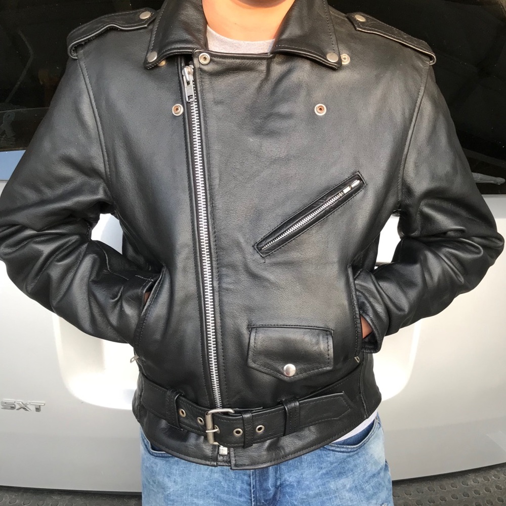Xelement Men's TOP GRADE LEATHER Jacket B7100
